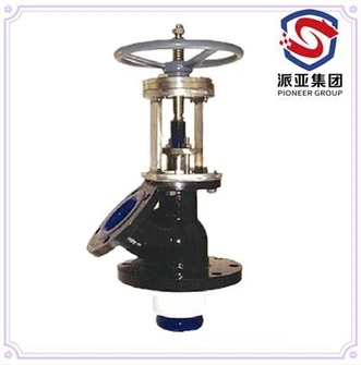 Met glas beklede spoelbodemklep