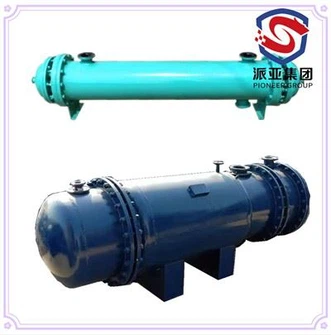 Met glas beklede shell en tube warmtewisselaar